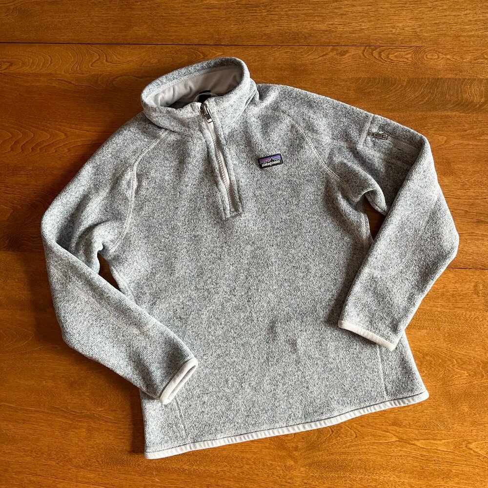 Patagonia quarter-zip gray Better Sweater M 10